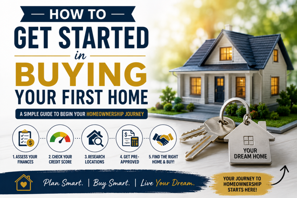 How to Get Started in Buying Your First Home