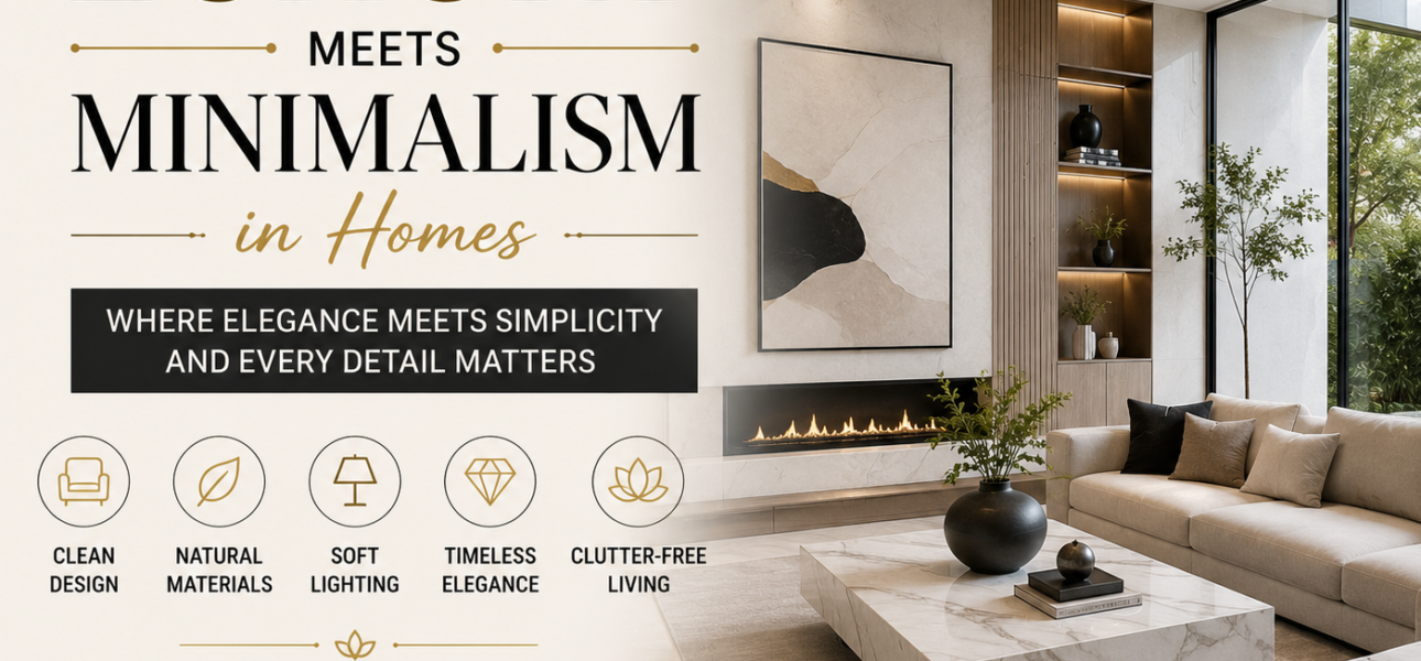 Luxury Meets Minimalism in Homes
